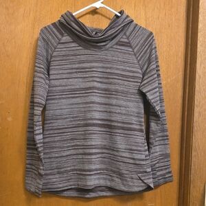 Kuhl Brown Striped Long Sleeve Top